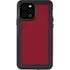 Burgundy Solid iPhone 12 Pro Waterproof Case