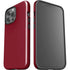 Burgundy Solid iPhone 13 Pro Max Impact Case