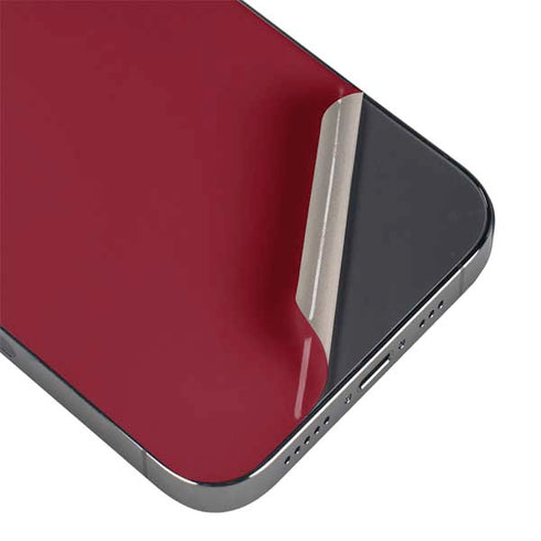 Burgundy Solid iPhone 13 Pro Max Skin