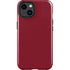 Burgundy Solid iPhone 14 Plus Impact Case