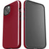 Burgundy Solid iPhone 14 Plus Impact Case