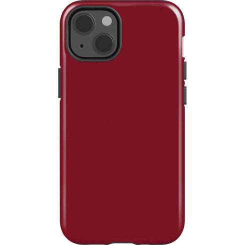 Burgundy Solid iPhone 14 Impact Case