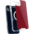 Burgundy Solid iPhone 14 Plus MagSafe Case