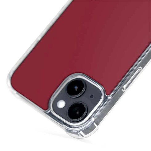 Burgundy Solid iPhone 14 Plus MagSafe Case