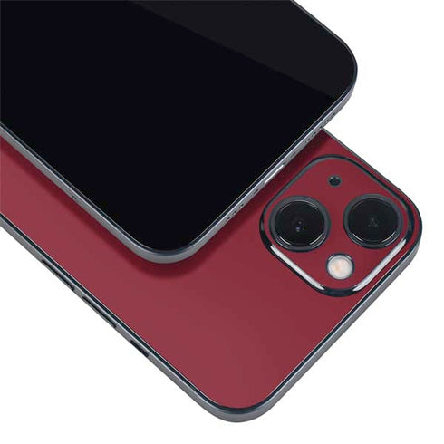 Burgundy iPhone 15 Plus Skin