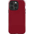 Burgundy Solid iPhone 14 Pro Impact Case