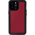 Burgundy Solid iPhone 14 Pro Max Waterproof Case