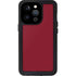 Burgundy Solid iPhone 14 Pro Waterproof Case