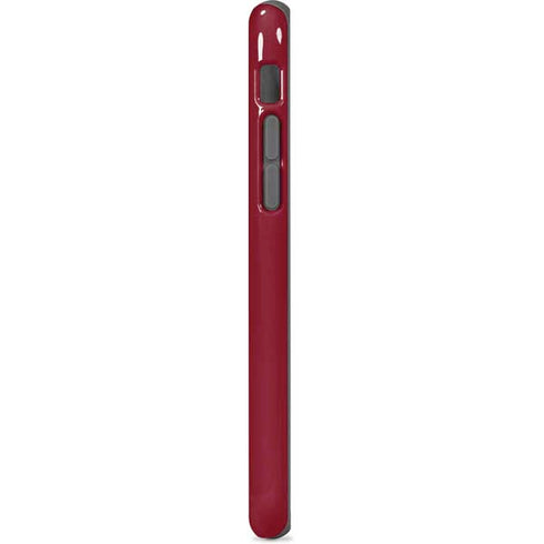 Burgundy Solid iPhone 8 Pro Case