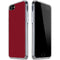 Burgundy Solid iPhone SE (2nd & 3rd Gen) Clear Case