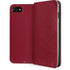 Burgundy Solid iPhone SE (2nd & 3rd Gen) Folio Case