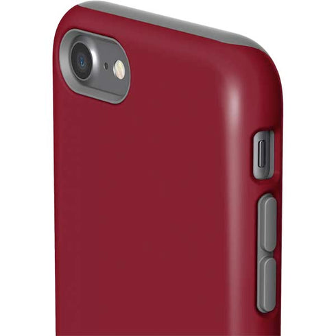 Burgundy Solid iPhone SE (2nd & 3rd Gen) Pro Case