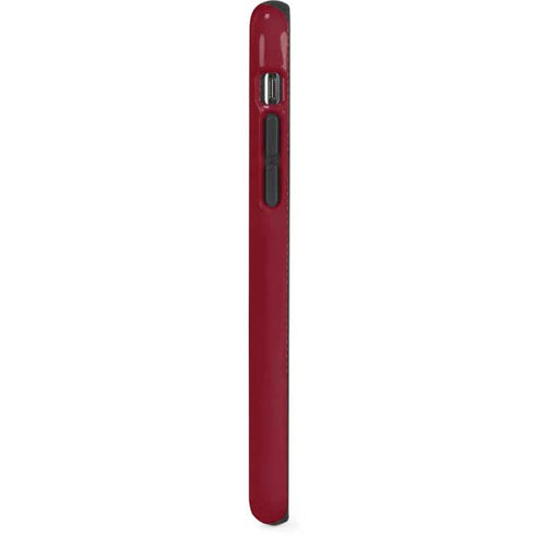 Burgundy Solid iPhone X Pro Case