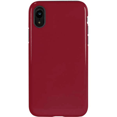 Burgundy Solid iPhone XR Pro Case