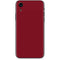 Burgundy Solid iPhone XR Skin
