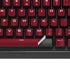 Burgundy Solid K95 RGB PLATINUM Mechanical Gaming Keyboard Skin