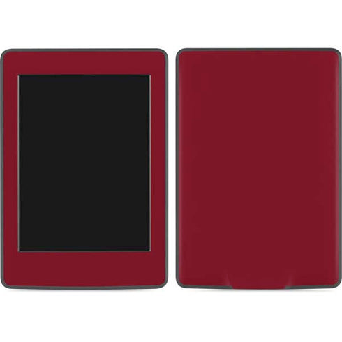 Burgundy Solid Amazon Kindle Skin