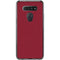 Burgundy LG K51/Q51 Clear Case