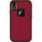 Burgundy Solid LifeProof Fre iPhone Skin