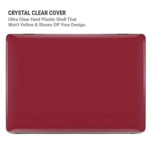 Burgundy MacBook Air 13in M1 (2021) Case plus Skin