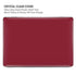 Burgundy MacBook Air 13in M1 (2021) Case plus Skin