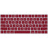 Burgundy Solid Magic Keyboard Skin