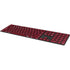 Burgundy Solid Magic Keyboard with Numeric Keypad Skin
