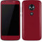 Burgundy Solid Moto E5 Play Skin