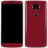 Burgundy Solid Moto E5 Plus Skin