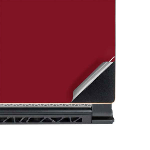 Burgundy Solid MSI GS65 Stealth Laptop Skin
