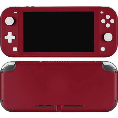 Burgundy Solid Nintendo Switch Lite Skin