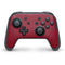 Burgundy Solid Nintendo Switch Pro Controller Skin