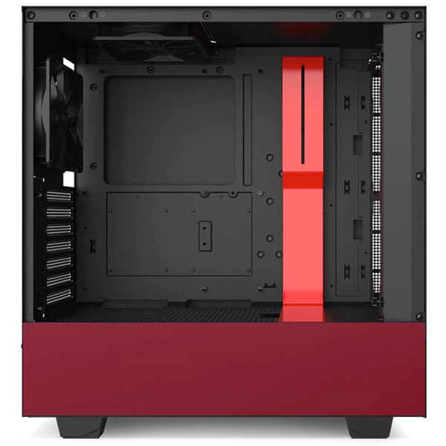 Burgundy Solid NZXT H510 Compact ATX Mid-Tower Case Skin