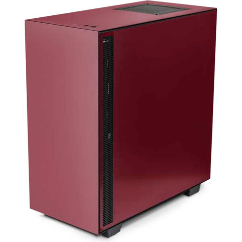 Burgundy Solid NZXT H510 Compact ATX Mid-Tower Case Skin