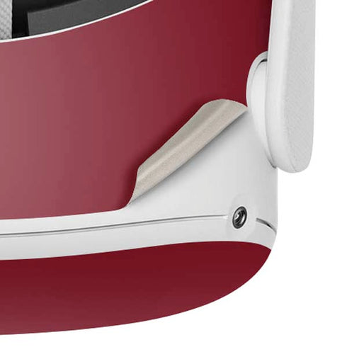 Burgundy Solid Oculus Quest 2 Skin