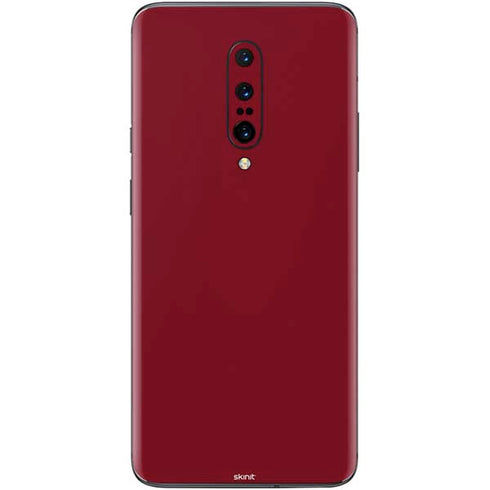 Burgundy Solid OnePlus 7 Pro Skin