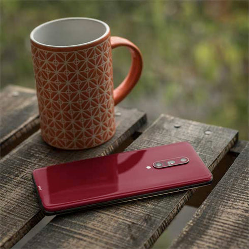 Burgundy Solid OnePlus 7 Pro Skin