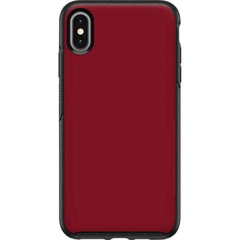 Burgundy Solid Otterbox Symmetry iPhone Skin