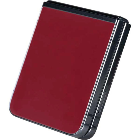 Burgundy Galaxy Z Flip5 5G Skin