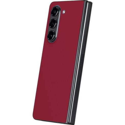 Burgundy Galaxy Z Fold5 5G Skin