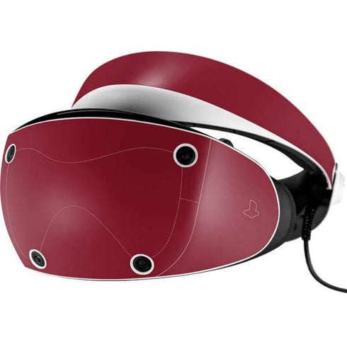 Burgundy Solid PlayStation VR2 Skin
