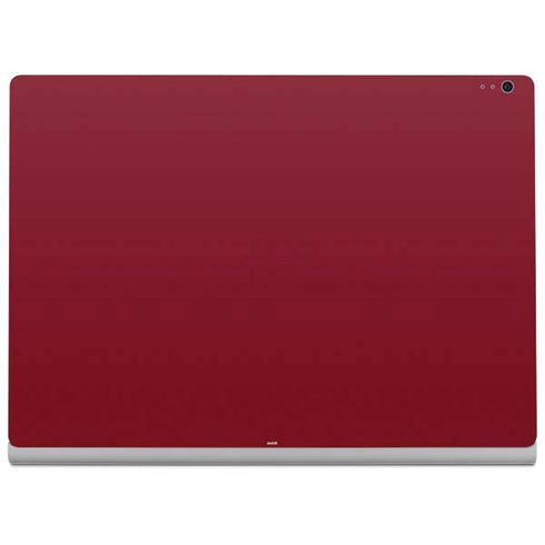 Burgundy Solid Surface Book 2 13.5in Skin