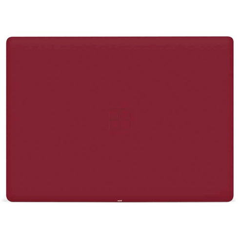 Burgundy Solid Surface Laptop 2 Skin