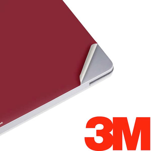 Burgundy Solid Surface Laptop 2 Skin