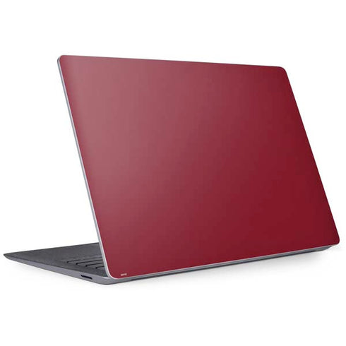 Burgundy Solid Surface Laptop 3 13.5in Skin