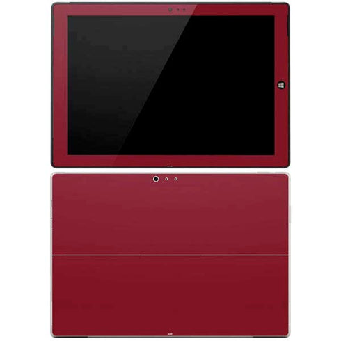 Burgundy Solid Surface Pro 3 Skin