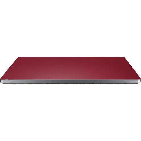 Burgundy Solid Universal Laptop 16.6in (13.4 x 9.7in) Skin