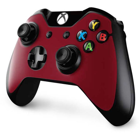 Burgundy Solid Xbox One Controller Skin