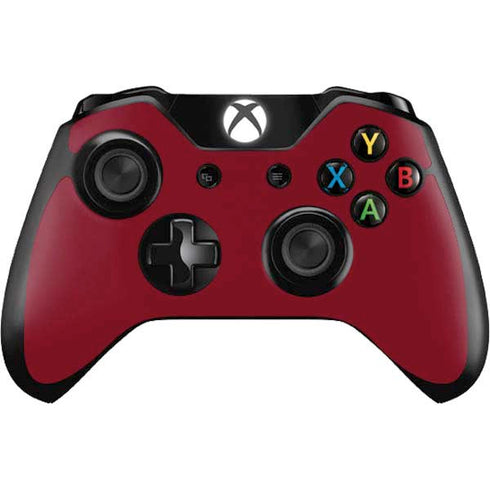Burgundy Solid Xbox One Controller Skin
