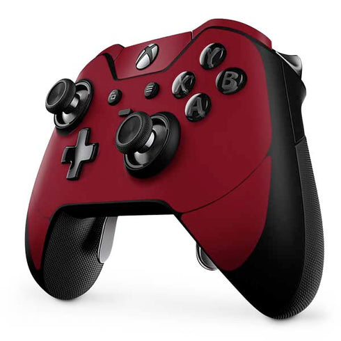 Burgundy Solid Xbox One Elite Controller Skin
